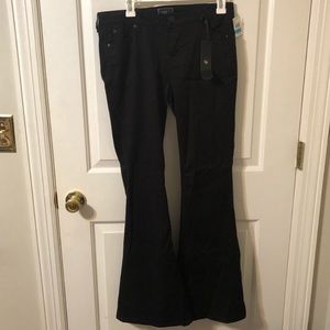 Celebrity Pink Black Flare Jeans